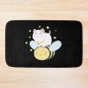 Netflix Bee And Puppycat, Bee From Bee And Puppycat, Netflix Cartoon Cute Bee Cat Cartoon, Netflix Bee And Puppy Cat Bath Mat Official Cow Anime Merch