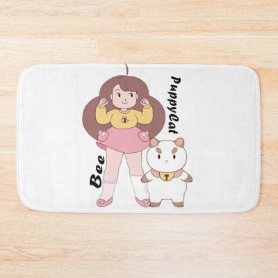 Bee And Puppycat Bath Mat Official Cow Anime Merch