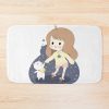 Bee Background - Dog Bath Mat Official Cow Anime Merch