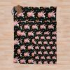   Bee And Puppycat | Family Love Throw Blanket Official Cow Anime Merch