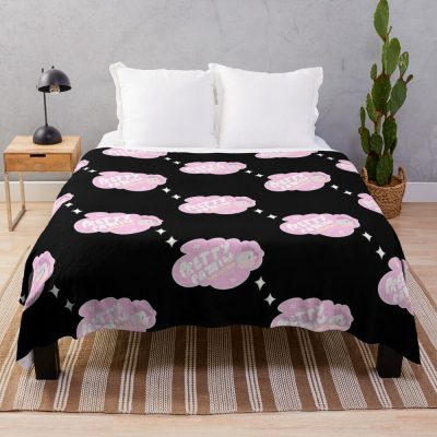 Pretty Patrick Lunchtime Marathon Throw Blanket Official Cow Anime Merch