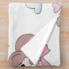 Bee And Puppycat Throw Blanket Official Cow Anime Merch