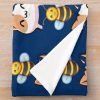 Bee And Puppycat Sticky Throw Blanket Official Cow Anime Merch