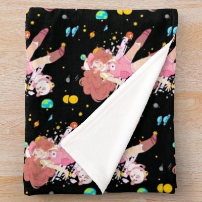 Bee And Puppycat | Family Love Throw Blanket Official Cow Anime Merch