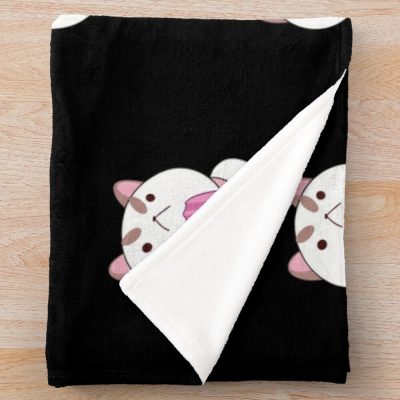 Bee And Puppycat Throw Blanket Official Cow Anime Merch