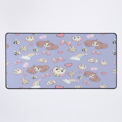 Bee And Puppy Cat Mouse Pad Official Cow Anime Merch