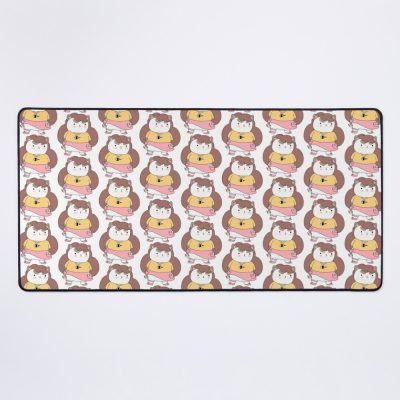 Bee And Puppy Cat / Puppy Cat Dressed As Bee Mouse Pad Official Cow Anime Merch