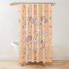   Bee And Puppy Cat Shower Curtain Official Cow Anime Merch