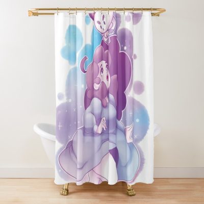 Pastel Shower Curtain Official Cow Anime Merch