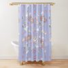 Bee And Puppy Cat Shower Curtain Official Cow Anime Merch