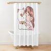 Bee & Puppycat Shower Curtain Official Cow Anime Merch