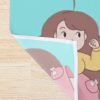   Bee And Puppycat Shower Curtain Official Cow Anime Merch