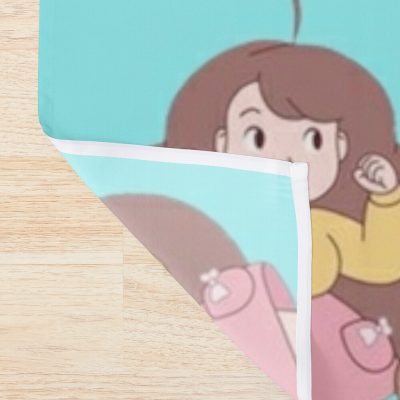 Bee And Puppycat Shower Curtain Official Cow Anime Merch