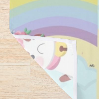 Embarrassed Puppycat Shower Curtain Official Cow Anime Merch