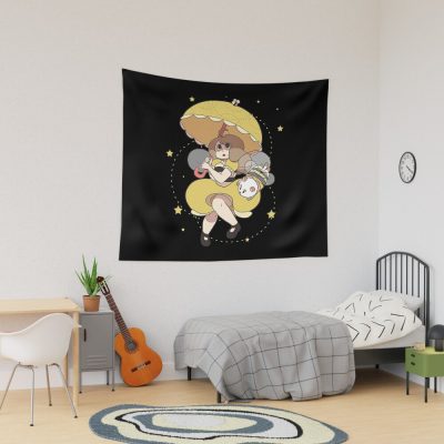 Bee And Puppycat Tapestry Official Cow Anime Merch