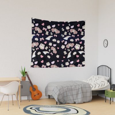 Bee And Puppy Cat Tapestry Official Cow Anime Merch