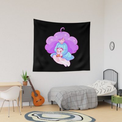 Bee And Puppycat Funny Classic Tapestry Official Cow Anime Merch