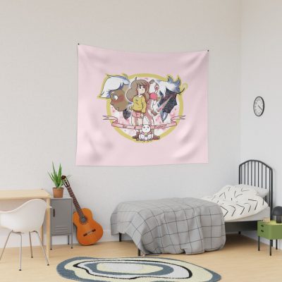 Bee And Puppy Cat Tapestry Official Cow Anime Merch