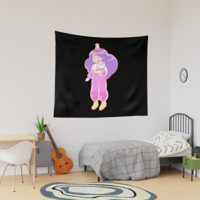 Cute Bee And Puppycat Mystery 5 Essential Tapestry Official Cow Anime Merch