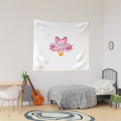 Bee And Puppycat Design Tapestry Official Cow Anime Merch