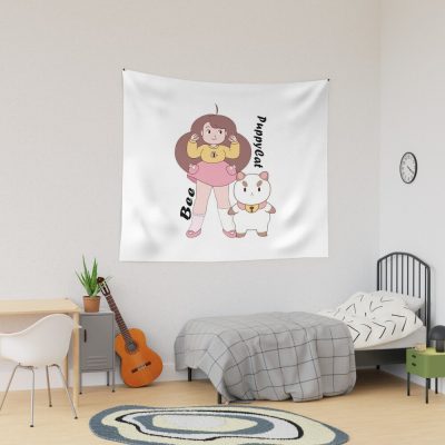 Bee And Puppycat Tapestry Official Cow Anime Merch